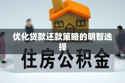 苍梧优化贷款还款策略的明智选择