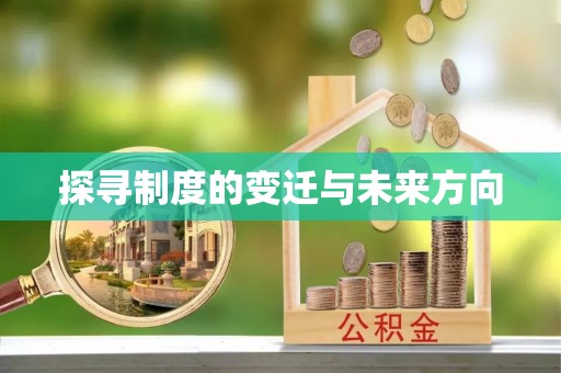苍梧探寻制度的变迁与未来方向