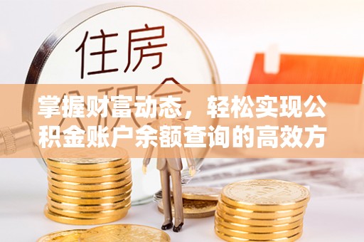 苍梧掌握财富动态，轻松实现公积金账户余额查询的高效方法