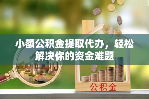 苍梧小额公积金提取代办，轻松解决你的资金难题
