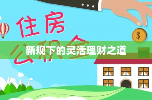 苍梧新规下的灵活理财之道