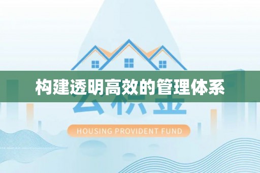 苍梧构建透明高效的管理体系