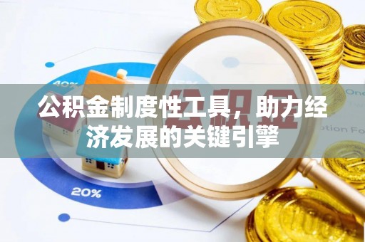 苍梧公积金制度性工具，助力经济发展的关键引擎