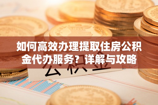 苍梧如何高效办理提取住房公积金代办服务？详解与攻略