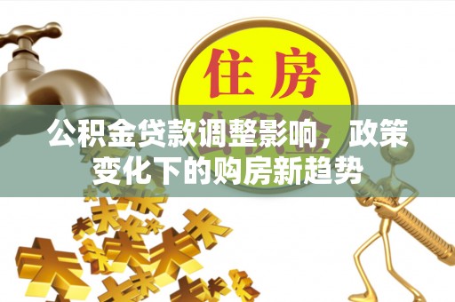 苍梧公积金贷款调整影响，政策变化下的购房新趋势