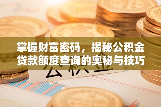 苍梧掌握财富密码，揭秘公积金贷款额度查询的奥秘与技巧