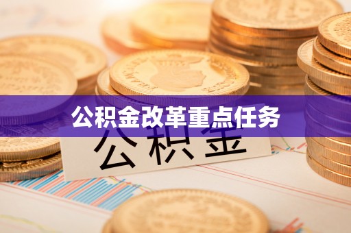 苍梧公积金改革重点任务
