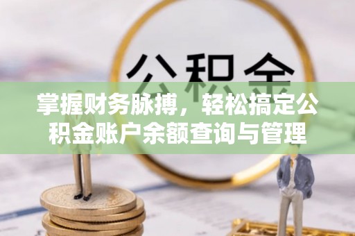 苍梧掌握财务脉搏，轻松搞定公积金账户余额查询与管理