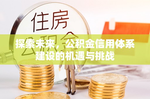 苍梧探索未来，公积金信用体系建设的机遇与挑战
